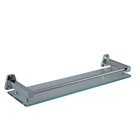 Glass Basin Shelf Square - CH