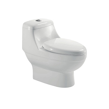 Ceramic Commode One Pcs R-375(White)