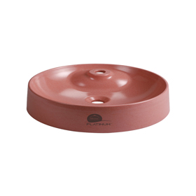 Table Top Basin Round - Red Mix