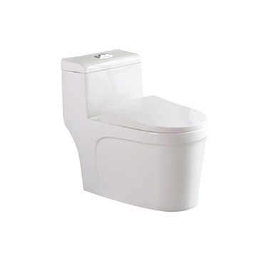 Ceramic Commode One Pcs R-413 (White)