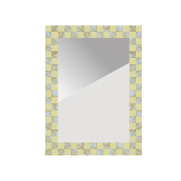 Stone Decorative Mirror - Multicolor